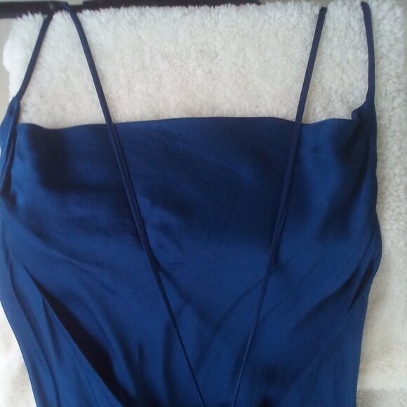 Young, Fabulous & Broke Royal Blue Maxi Dress Size: L NWT - Picture 6 of 7